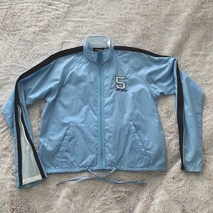 DKNY windbreaker with zip up sleeves